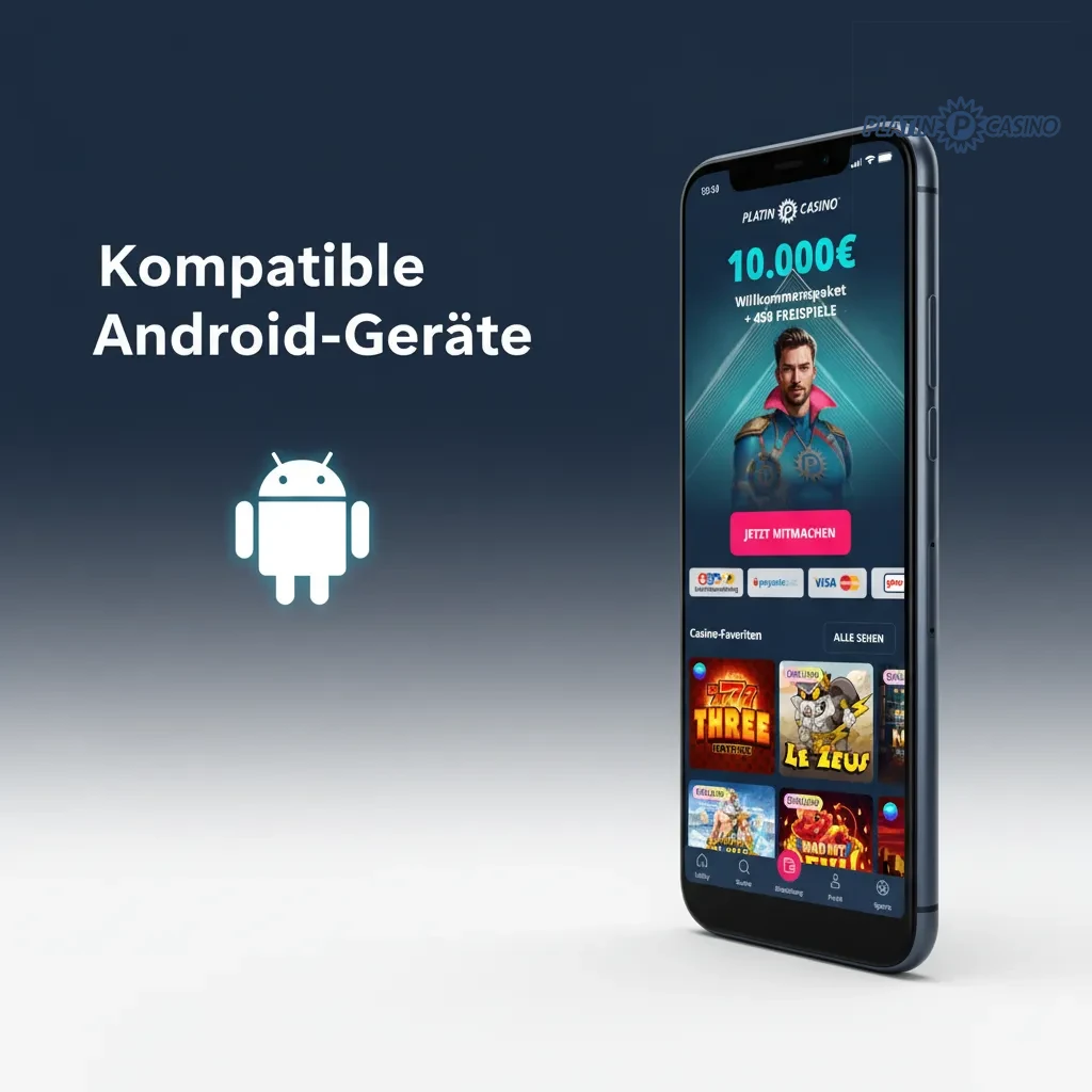 Kompatible Android‑Geräte: Samsung Galaxy S23/S22, A54/A34; Google Pixel 7/6a; Redmi Note 12; Nord 2T; Xperia 10 V u. a.