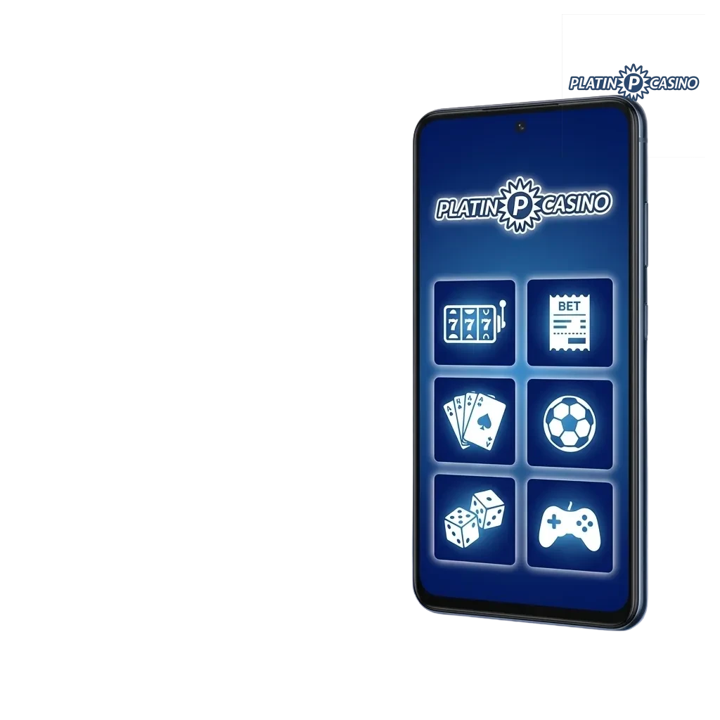 Android app icon showing mobile betting and casino games available for free download