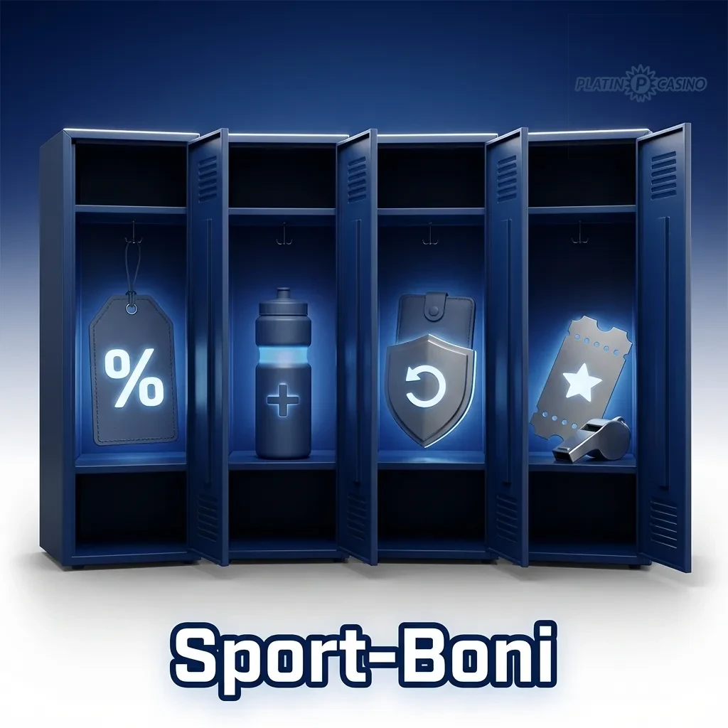 Sports betting bonuses including welcome offer, risk-free bet, combo boost, and live betting cashback promotions